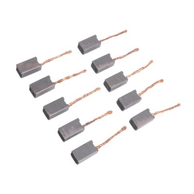 Electric Motor Carbon Brush Set, Electric Motor Brush, Carbon Brush with Good Thermal Conductivity 1020 Motor Slip Ring