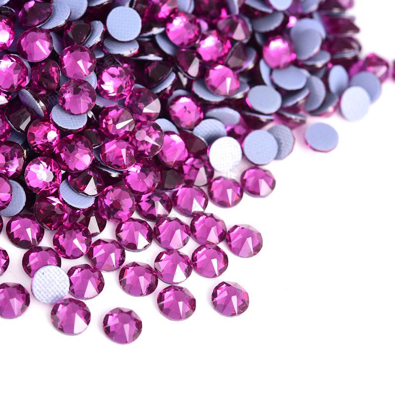 Eight Big And Eight Small Imitation Austrian Glass Hot Glue Bottom Hot Diamond Rhinestone Diy Clothing Accessories