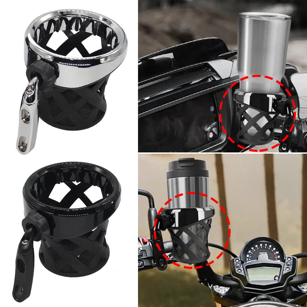 Motorcycle Passenger Water Bottle Holder Drink Cup Bracket For Honda Goldwing GL 1800 GL1800 2001-2025 Extended Water Cup Holder