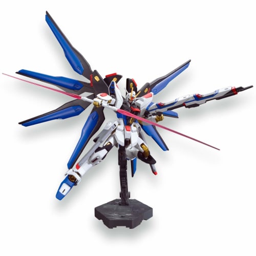 BANDAI SPIRITS HGCE 201 Mobile Suit Gundam SEED DESTINY Strike Freedom Gundam 1/144 Scale Pre-Colored Plastic Model Kit