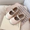 Children's princess shoes 2025 new autumn girls' small leather shoes soft-soled women's treasures with skirts soft-soled Mary Jane single shoes