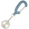 Fieldwork Women's Analog Pocket Watch with Carabiner and Leather Keychain, Coda Blue, ST303-3