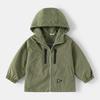 Fashion Spring Boys Jackets Casual Hooded Zipper Kids Windbreaker Coat Autumn Boys Outerwear Children Clothes