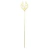 Rhinestones Flower Cosplay Wand Queen Scepter For Elegant Outfit Enhancement And Special Occasion Stage Performances
