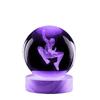 Spider-Man 3D Laser Engraved Glowing Crystal Ball Night Light Ornament