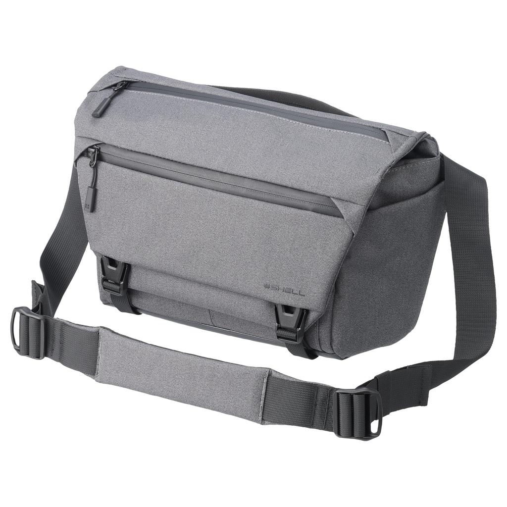 HAKUBA Camera Bag Plus Shell City Messenger 5 G05 AZ Gray Shoulder Bag Camera Shoulder Top Access Everyday Use 4977187001785 AMZSP-CT05MS5GY