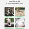 Pet Anti Dust Pants Anti-Slip Outdoor Anti Dirt Jumpsuit Waterproof Cartoon-Print Detachable Footed for Walking Hiking