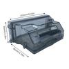 Large Capacity Dust Box For J1 Dust Box Accessories Robot Vacuum Cleaner Sweeper Dustbin Filter Spare Part Dustbin