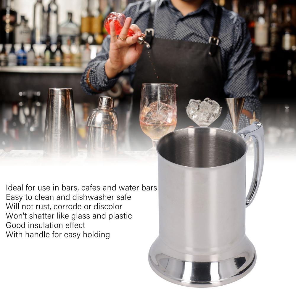 Insulated Stainless Steel Beer Mug Stainless Steel Insulated Coffee Mug  Coffee