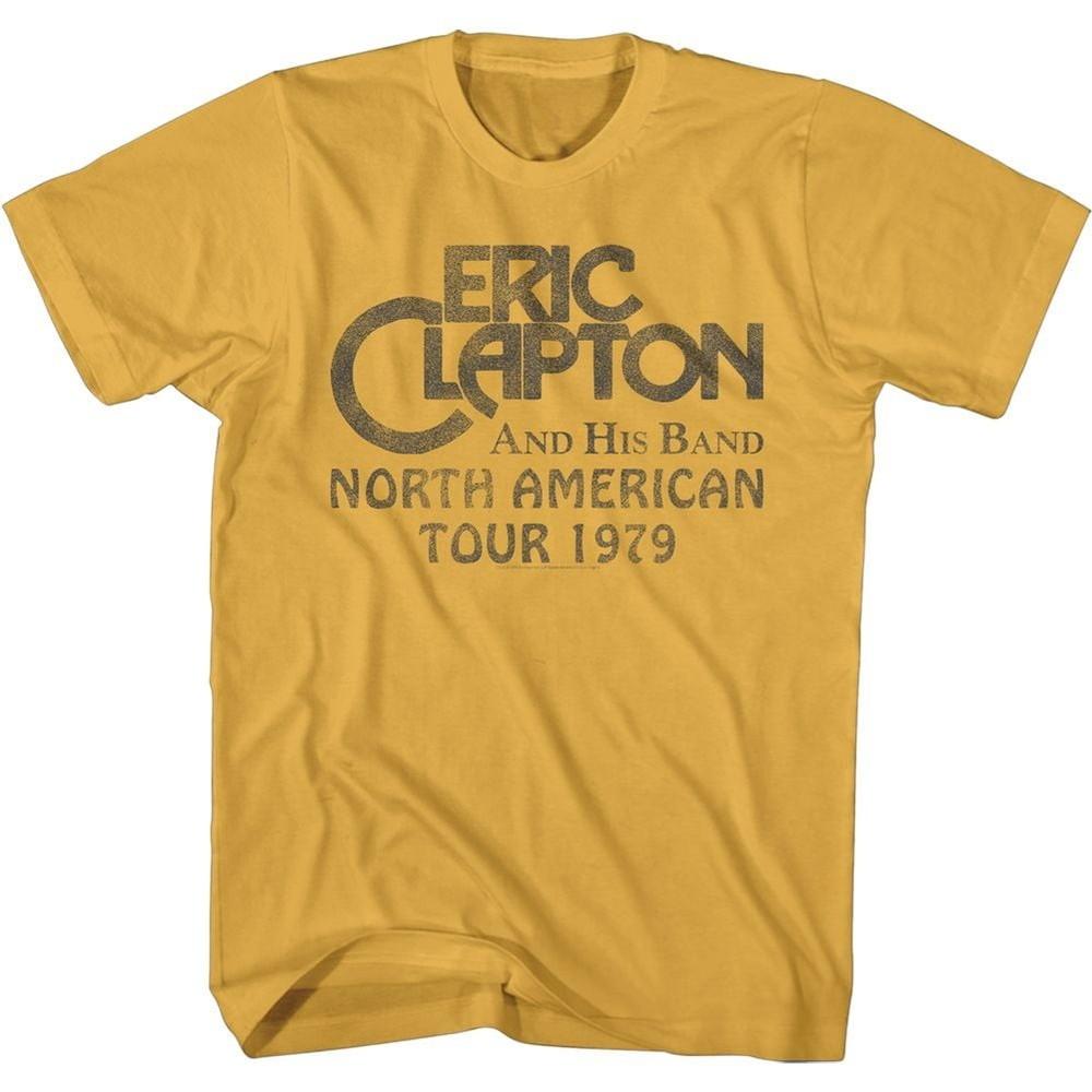 

Eric Clapton N. American #039;79 Ginger Adult Vintage TShirt Heavy Cotton All Size Unisex T-Shirt M