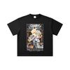 260 GSM Double Yarn 32 Count 100% Cotton One Piece V36 Nika Bonney Print Unisex Heavy Cotton T Shirt