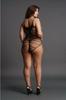 Le Desir - Plus Size Bodysuit with Side Masks