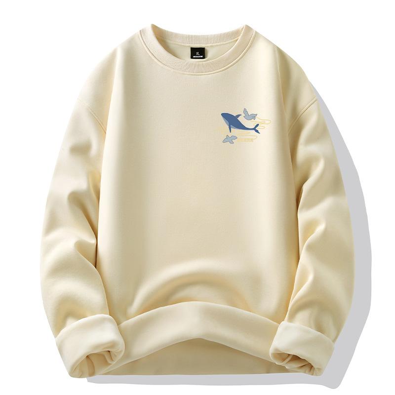 Modischer Kapuzenpullover für Herren, lockeres, warmes Sweatshirt, trendiges Freizeitoberteil