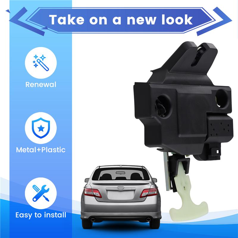Car Tailgate Lock Rear Trunk Lid Release Lock Actuator Latch 64610-33080 6461033080 For Toyota Camry 2007-2011-A87Q