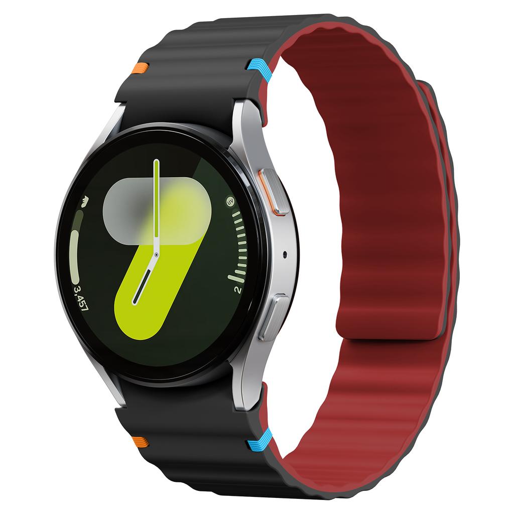 Magnetic Silicone band for Samsung Galaxy Watch 7 FE 6 5 4 Classic 5 Pro 40mm 44mm No Gaps Bracelet correa galaxy watch 7 strap