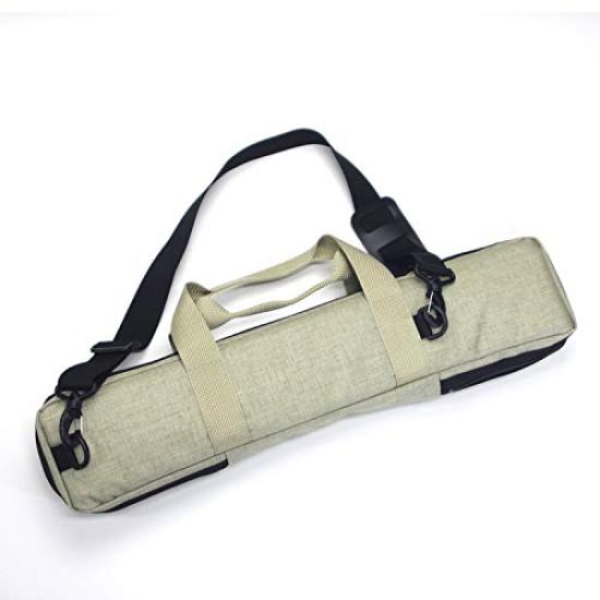 Shinobue Yokobue Soft Case V7 with Shoulder Produced by Yasushi Available In 4 Holds 6 Sonido Shinobue/Yokobue Strap, Tsukuda, Colors! Flutes, (Cream)