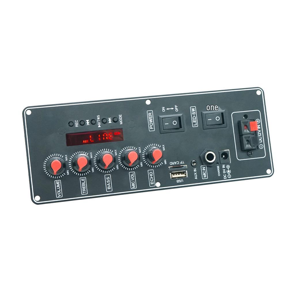 JQ Bluetooth MP3 Amplifier Board: 2x10W, Telescopic Rod, Car Audio Module, 7.4V Supply