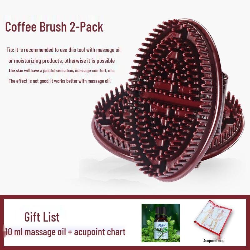 

Пятиэлементная меридианная массажная щетка для терапии тела и головы