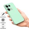 For Xiaomi Redmi Note 13 Pro 4G/Poco M6 Pro 4G Case Soft Touch Liquid Silicone Phone Cover with Strap