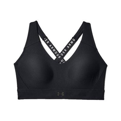 Vanish Mid Sports Bra Medium Support Women Underwear Black Gray 1311811-003