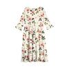 Girls' Tiered Ruffle Dress - 3/4 Sleeve Pocket Maxi With Pockets