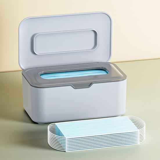 Våtservetter Låda Pappershållare Stor Kapacitet Bred Öppning Påfyllningsbar Multifunktionell Toalettpapperslåda Pappersbehållare