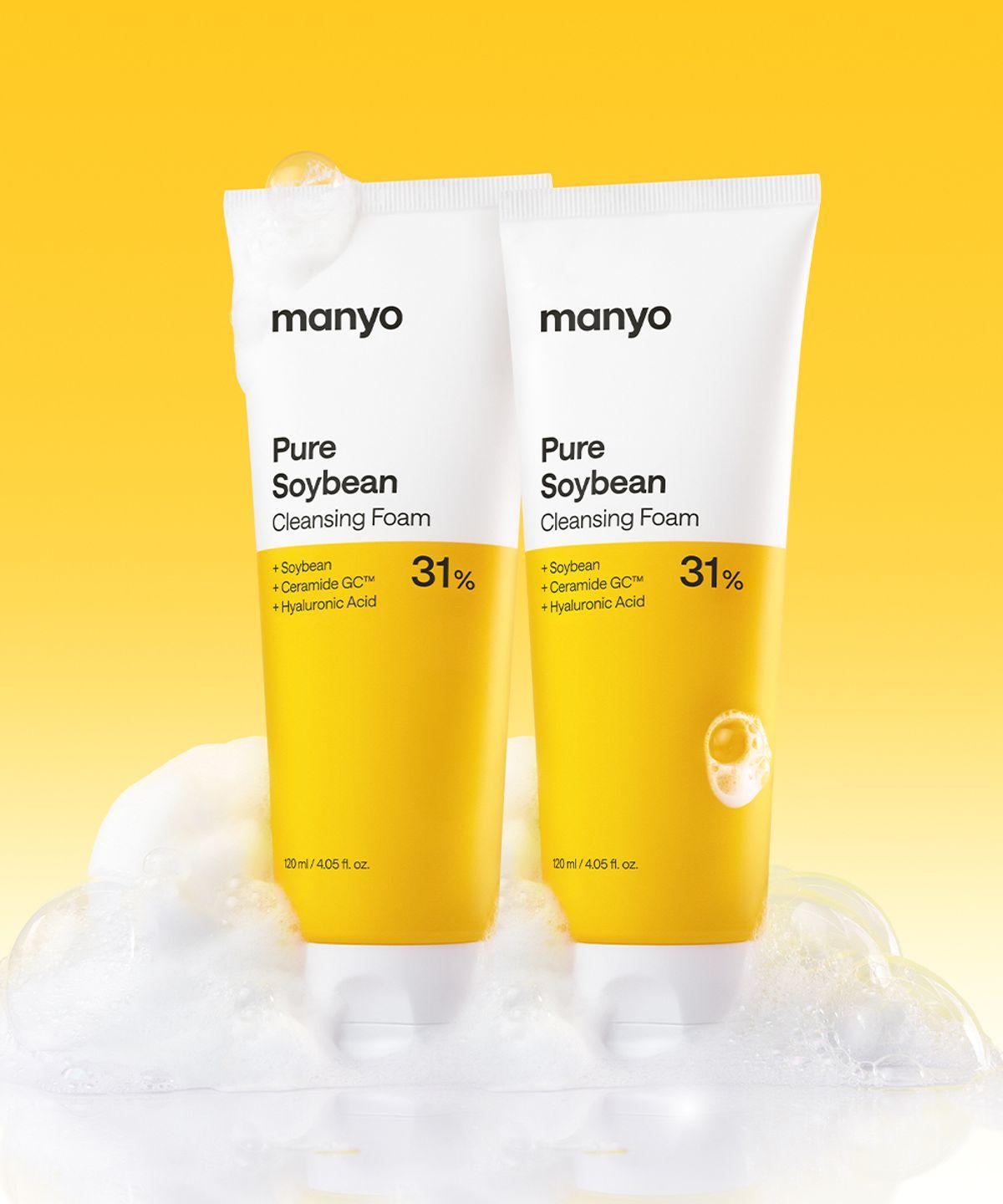 [2PACK] Pure Soybean Cleansing Foam 120ml