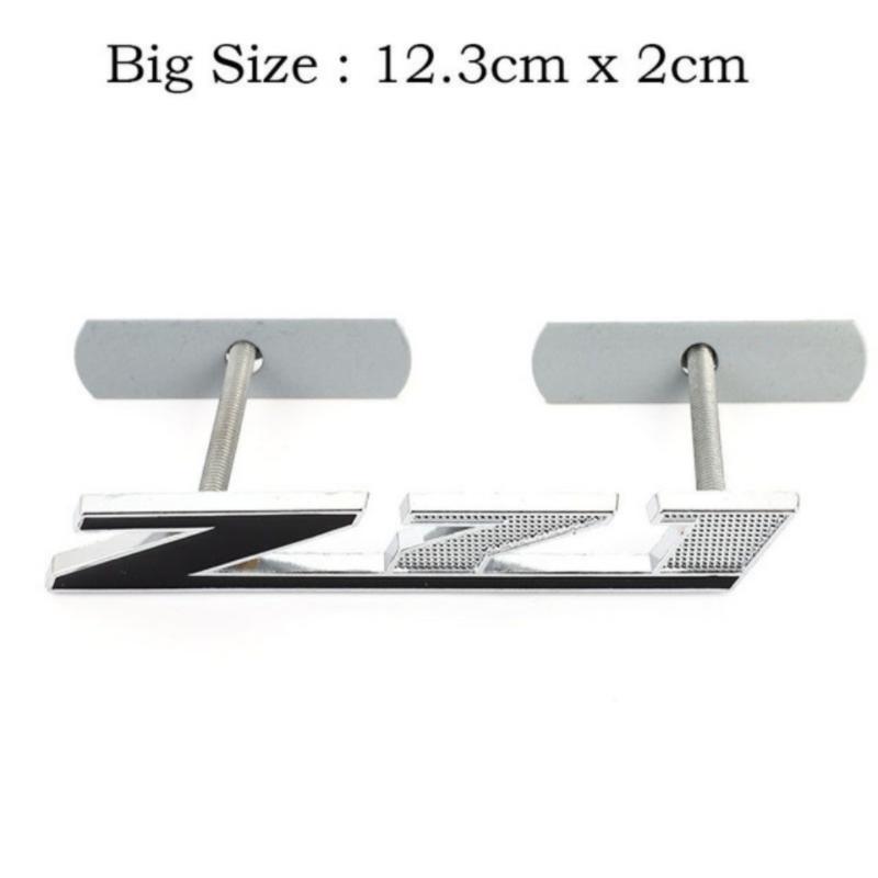 3d Metal Logo Z71 Emblem Car Front Grille Badge Sticker For Chevrolet Tahoe Colorado Chevy Silverado Z71 Accessories