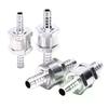 One Way 6/8/10/12mm 4 Size Aluminium Alloy Fuel Non Return Check Valv