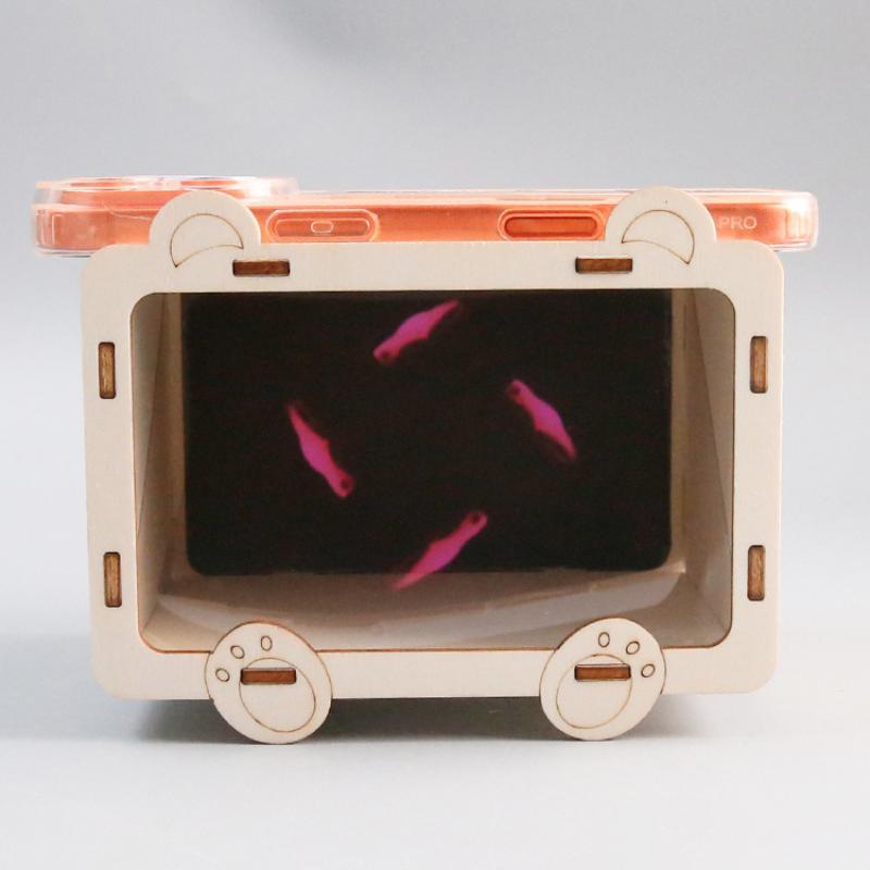 3D Hologram Projektor Til Smartphone, Diy Hjemmebiograf, Videnskabeligt Eksperiment For Studerende Skrivebordsdekoration