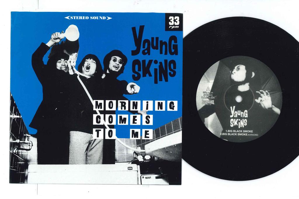7inch Record YAUNG SKINS - Morning Comes To Me / Big Black Smo KOGA026 K.O.G.A. Japan Japanese Pop/Rock Used