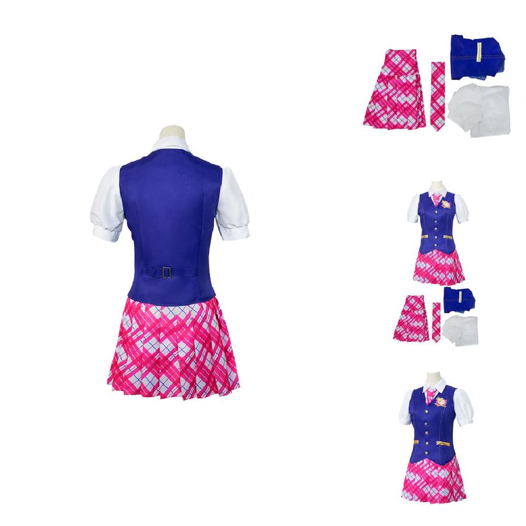 Barbie Charm Princess School Uniform Cosplay Costume For Women