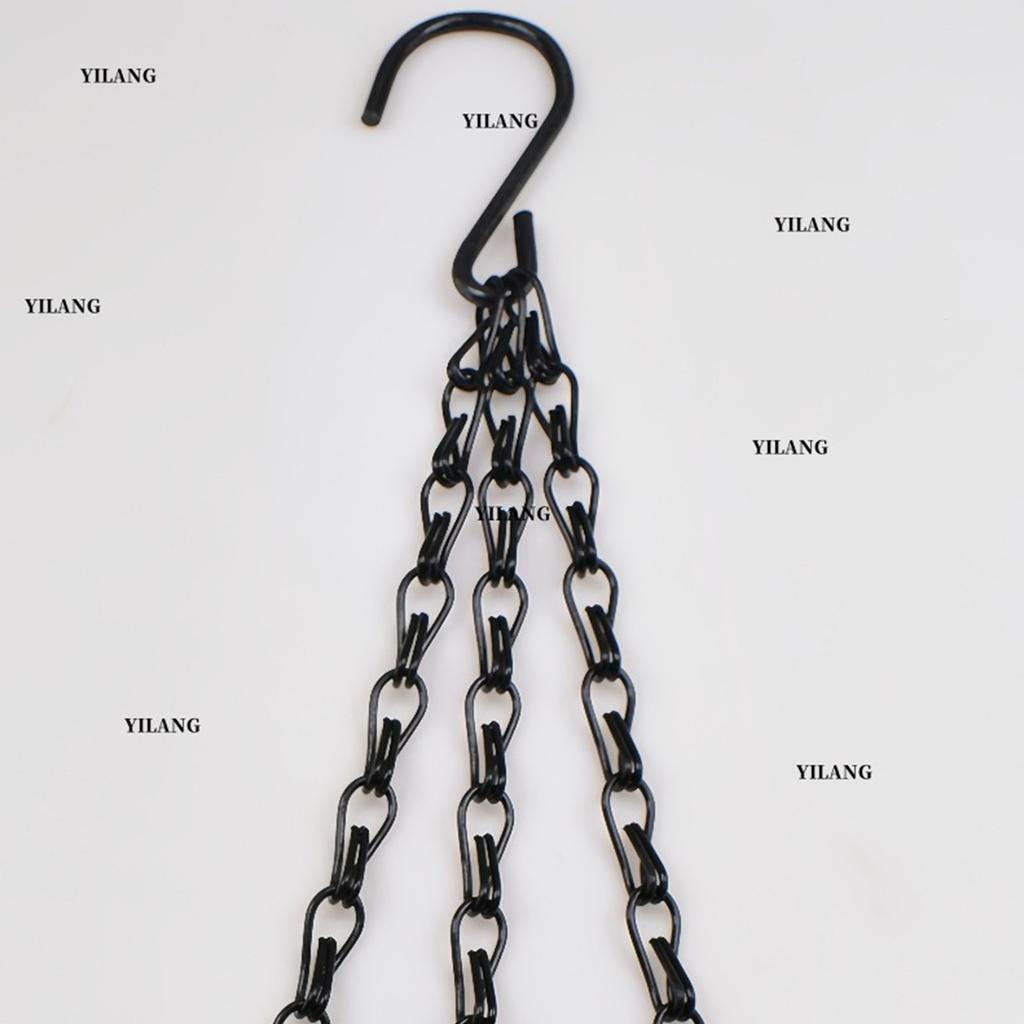 Retractable Pulley Hanging Basket Pull Down Hanger Garden Plant Pots Hook