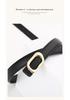 Genuine Leather Women's Fashion Belt - Versatile Waistband for Casual or Commuting Styles