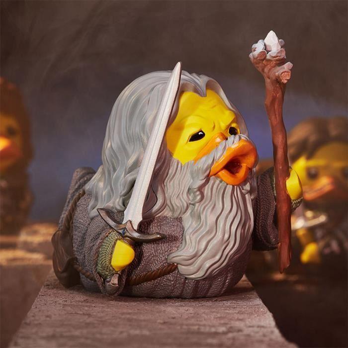 TUBBZ Boîte Canard de bain - Le Seigneur des anneaux - Gandalf (Vous ne passerez pas) - 9cm