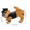 Dog Statue With Sunglasses Nordic Creative Funny Animals Gnome Garden Decoration Sculpture