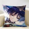 Wanderer Genshin Impact Cushion Cover Natural Linen Organic Fabric DoubleSided Printing Room Sofa Decor Pillow Case