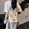 Large Capacity Hand-woven Bag Women's New Summer Shoulder Bag Versatile Commuter Tote Bag