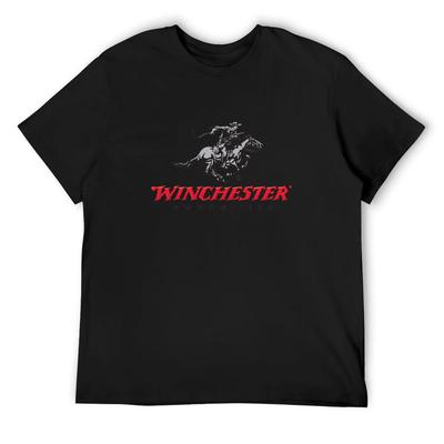 Winchester Munition Vintage T-Shirt Vintage Kleidung Custom Designe deine eigenen Shirts Grafik-T-Shirt Bluse Herren schlichte T-Shirts