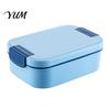 Microwave Safe Meal Prep Containers Double Layer Lunch Box with Sauce Container And Tableware, Leak Proof Stackable Food Easy Clean Dishwasher Storage