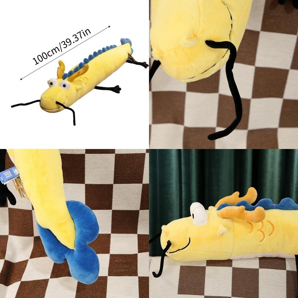 Little Cucu Dragon Dad Plush Cartoon Pillow Toy Soft Short Plush 100cm 125cm 145cm