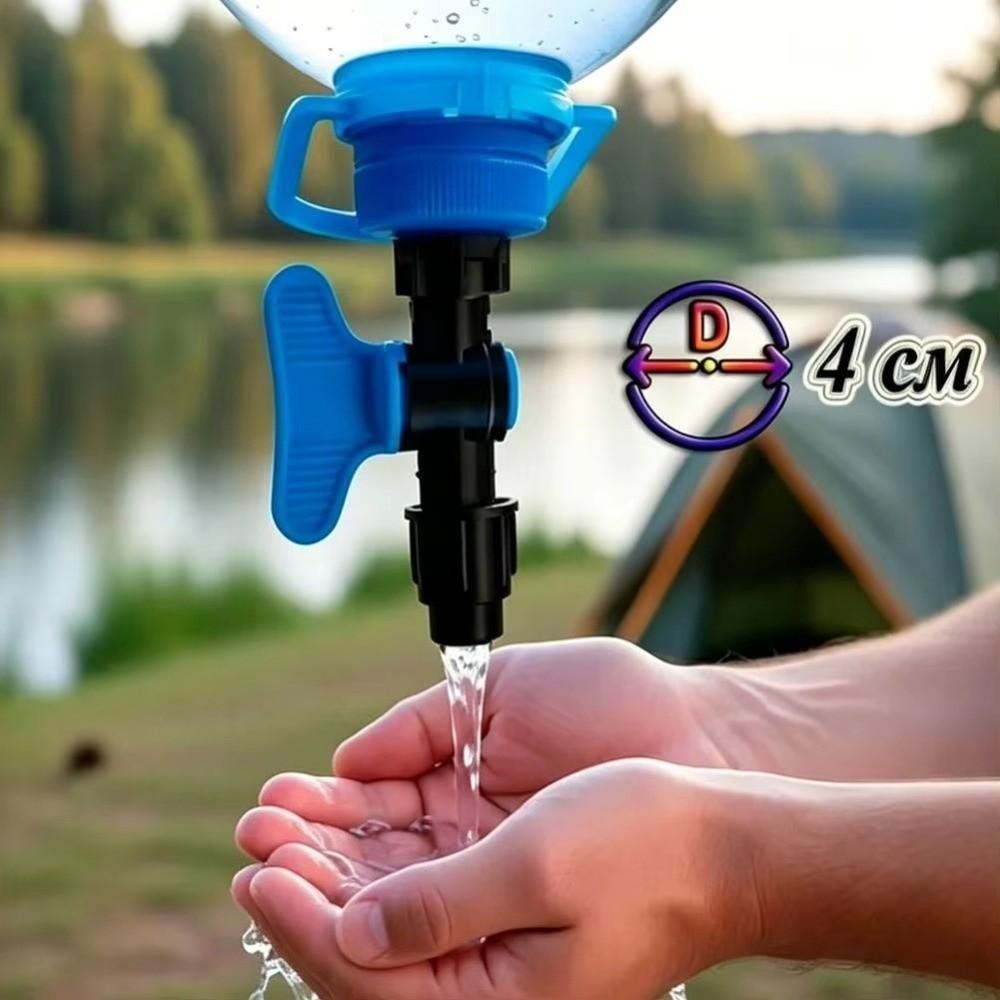 Drip Tape Double-Lock Bypass Valve with Rubber Pad Irrigation Belt Valve  Camping Picnic