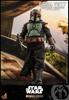 Obra-prima da TV The Mandalorian Boba Fett Repaint Armor Versão Figura Escala Verde 1/6