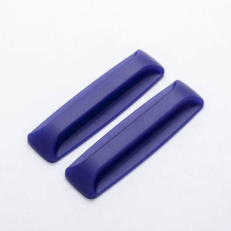 Black Adhesive Pull Handle for Windows, Cabinets, Drawers & Refrigerators - Punch-Free Plastic Design