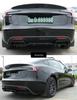 Thunder Rear Lip Sport Modification for Tesla Model 3