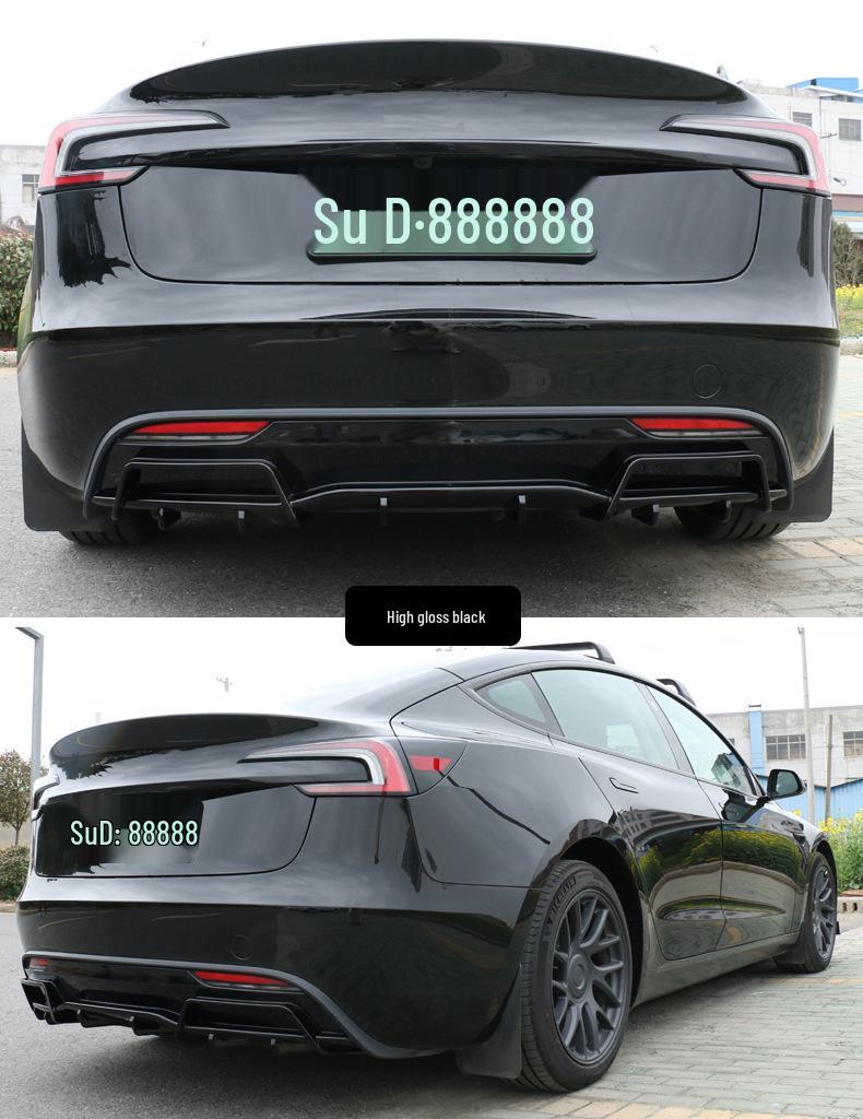 Thunder Rear Lip Sport Modification for Tesla Model 3