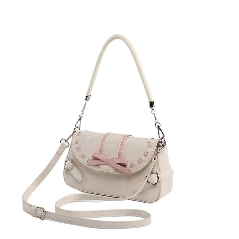 Niche Design Baguette Bag Commuter Motorcycle Bag Fashionable Single-shoulder Crossbody Bag