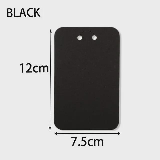 Kraftpapierkarte zur Schlüsselanhänger-Präsentation (7.5x12cm)