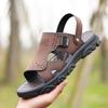 New Summer Men's Beach Shoes Outdoor Leather Men's Sandals Men's Shoes Men's Slippers