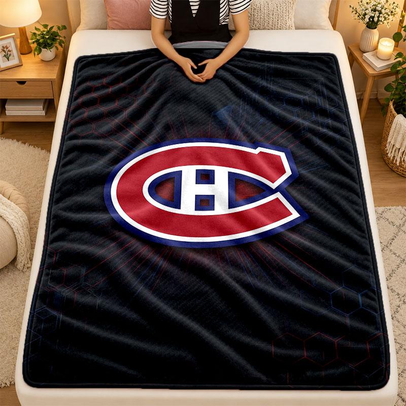 Flaneldecke Montreal Canadiens Warme Weiche Decke für Innen Sofa Bett Wohnzimmergebrauch